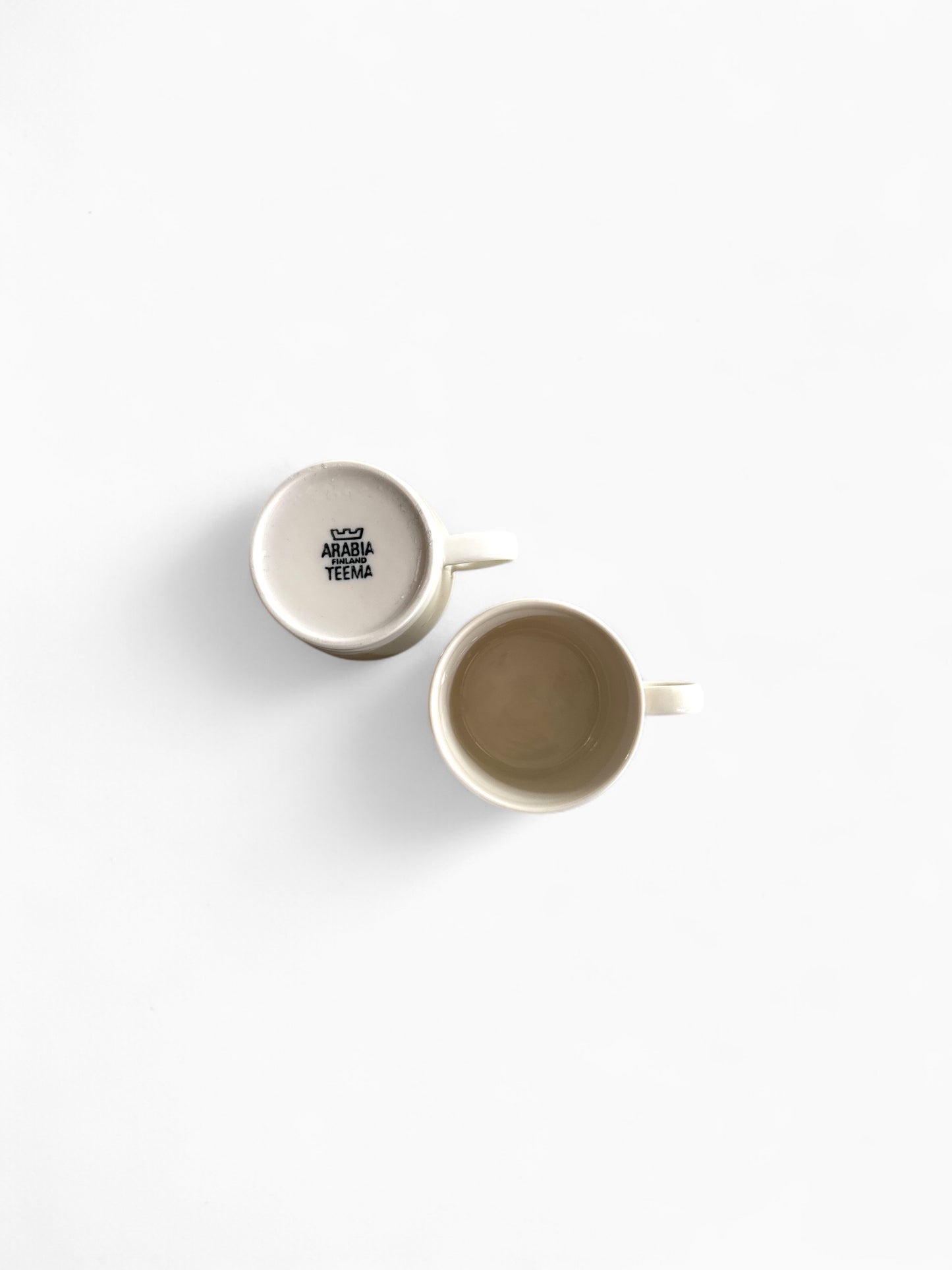 Arabia Teema koffie kopjes door Kaj Franck voor Arabia