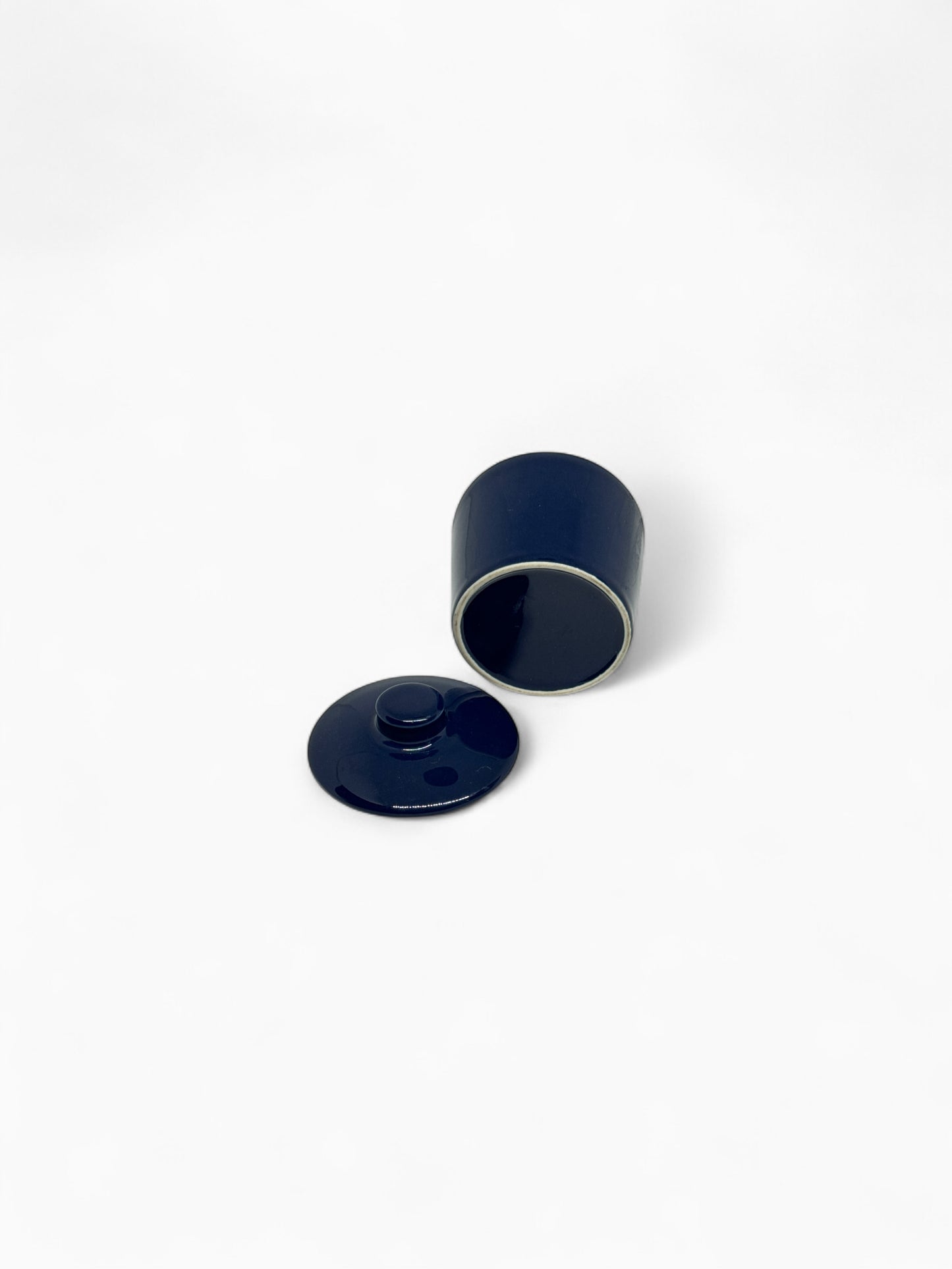 Arabia Teema suikerpot met deksel - blauw