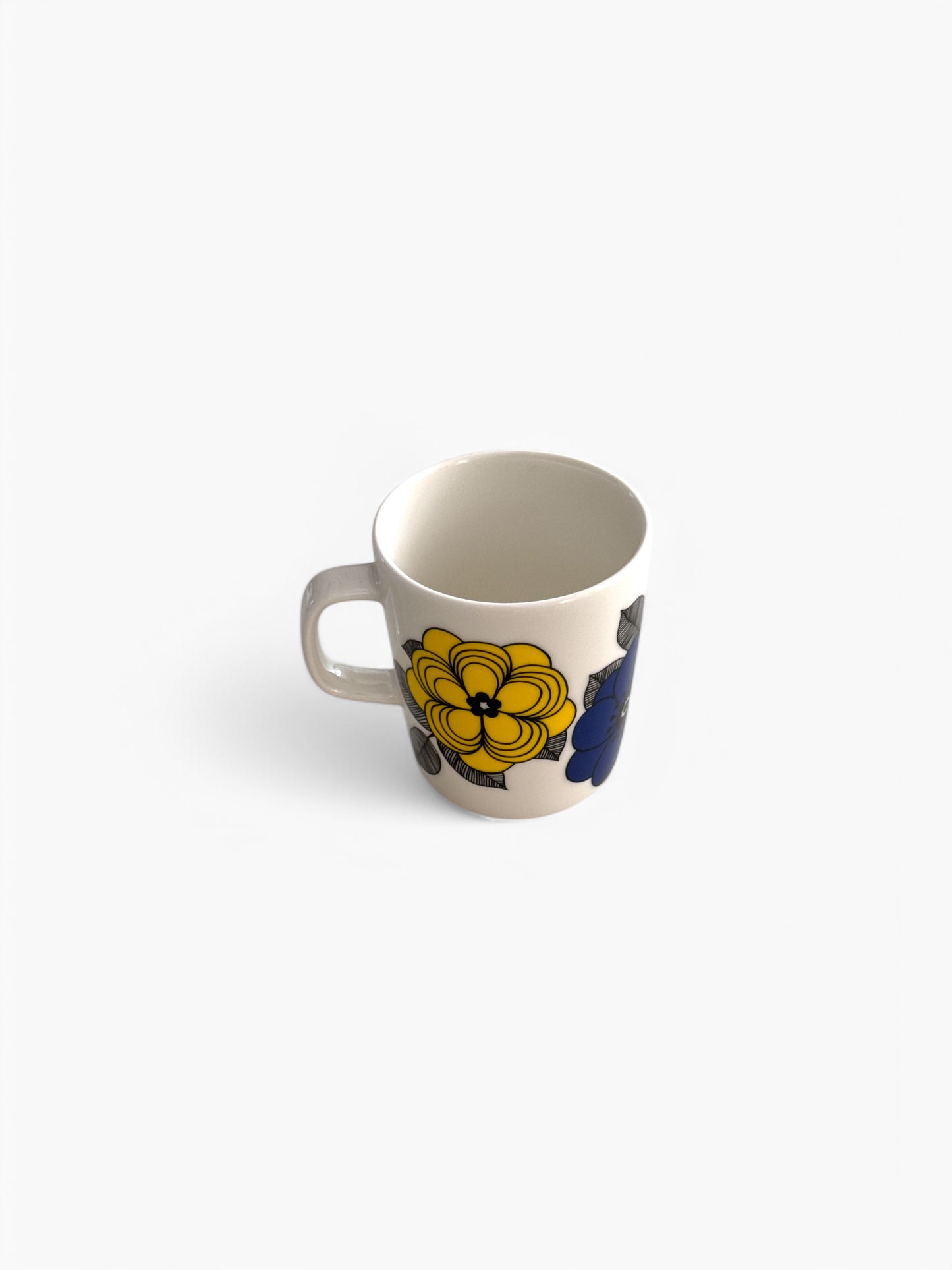 Marimekko blue/yellow Oiva Kestit