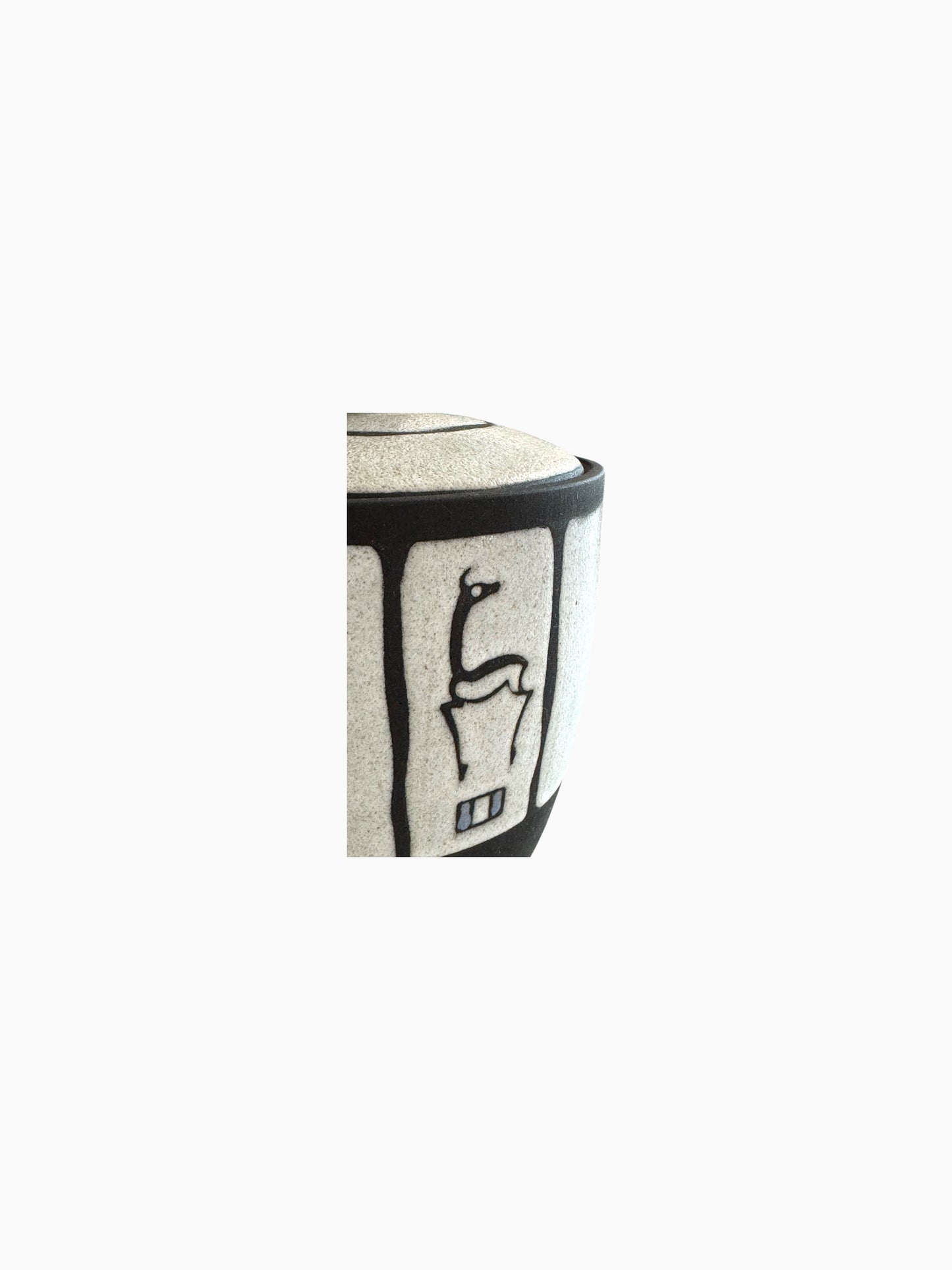 Kees van Moorsel pot met deksel
