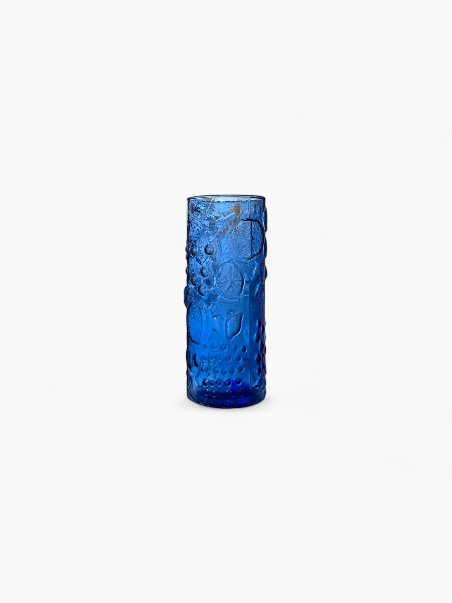 Neiman Marcus fruitglas (kobaltblauw, ca. 17 cm)