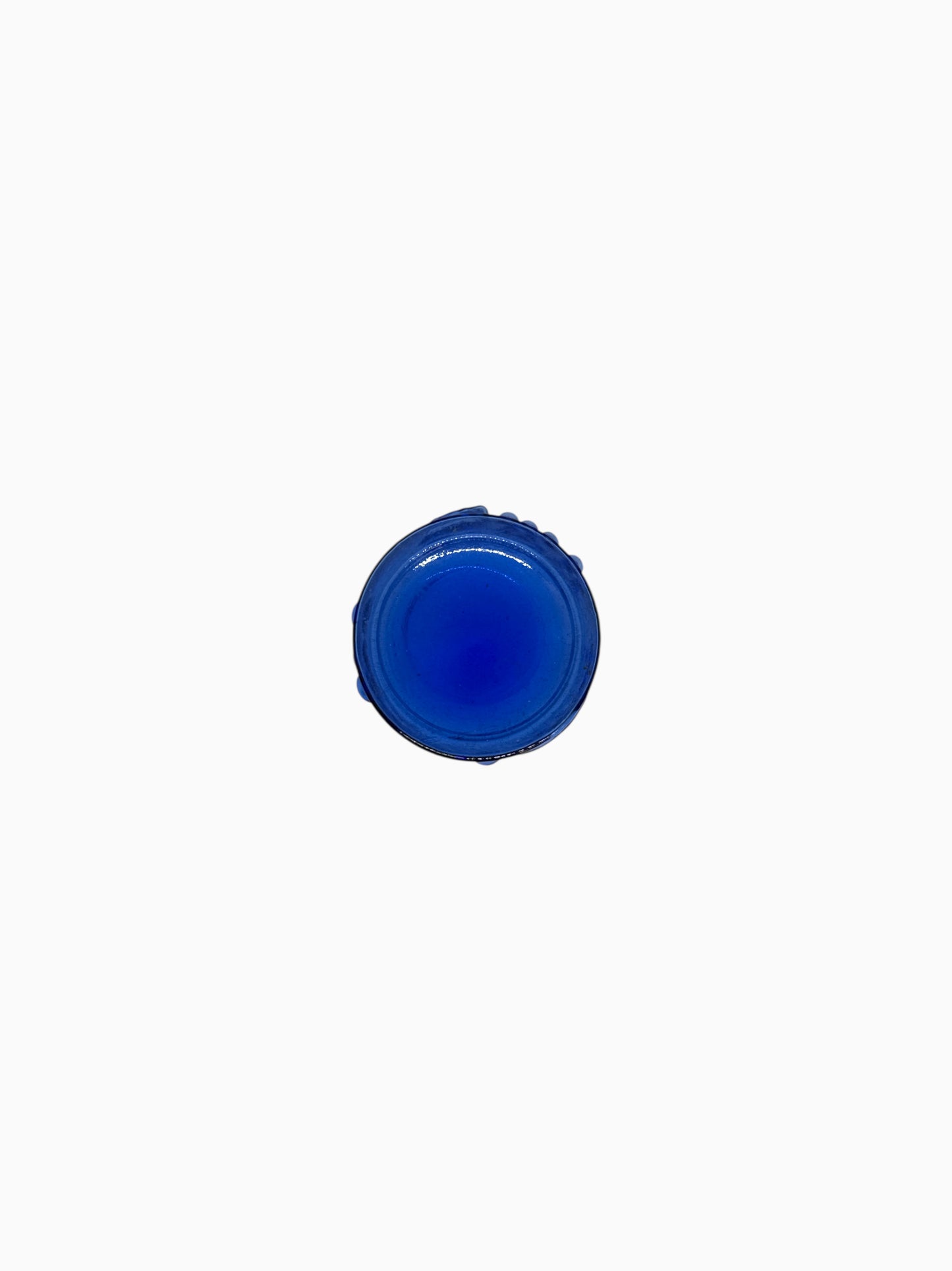 Neiman Marcus fruitglas (kobaltblauw, ca. 17 cm)