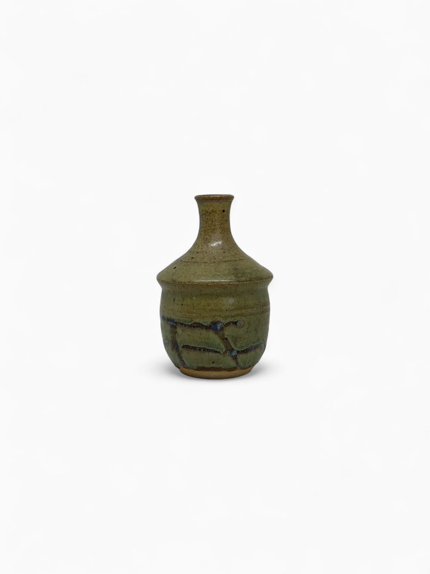 Vintage vaasje van Wim Dubbeldam – gesigneerd (ca. 15 cm)