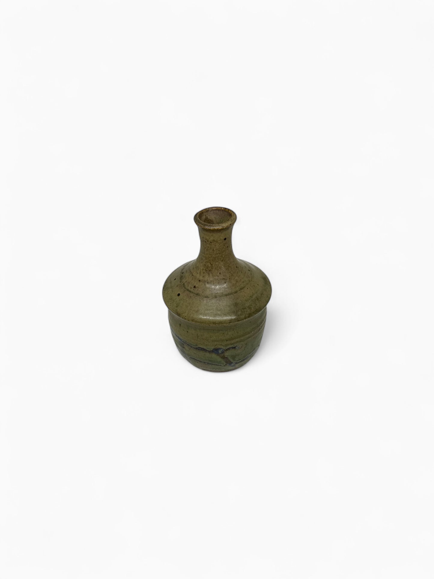 Vintage vaasje van Wim Dubbeldam – gesigneerd (ca. 15 cm)