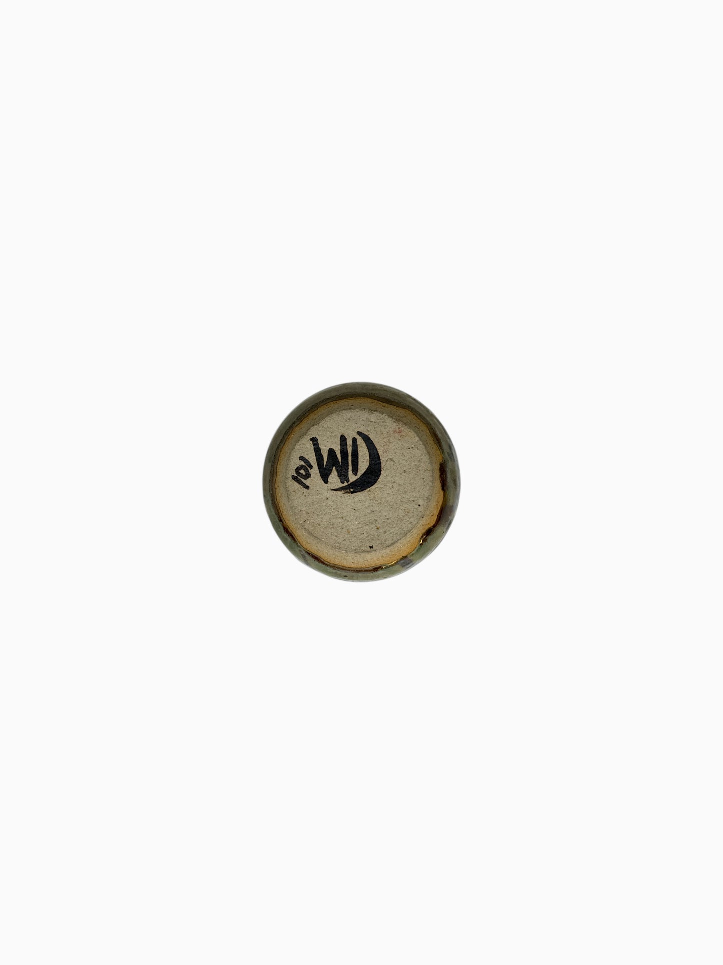 Vintage vaasje van Wim Dubbeldam – gesigneerd (ca. 15 cm)