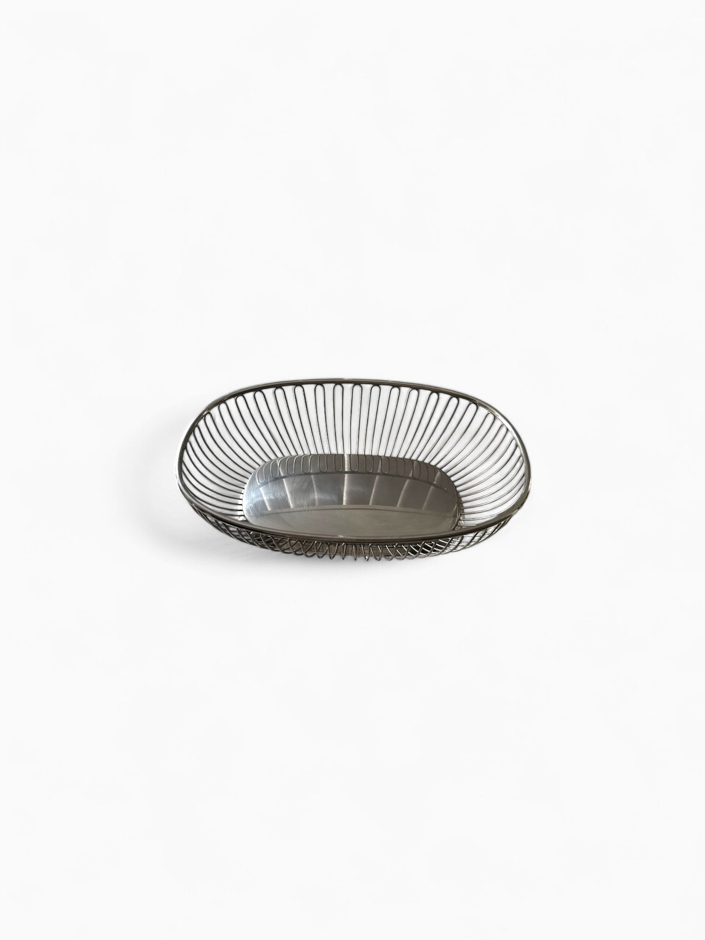 Alessi broodmand / fruitmand van staaldraad