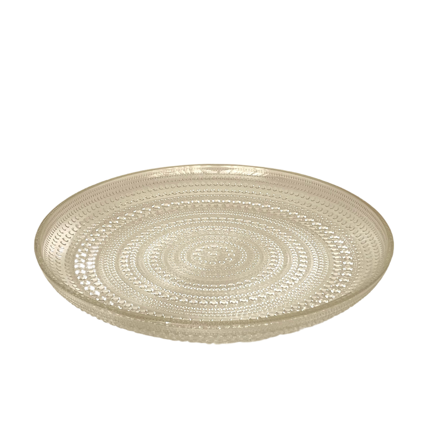 Iittala Finland Kastehelmi bord Ø 25cm helder