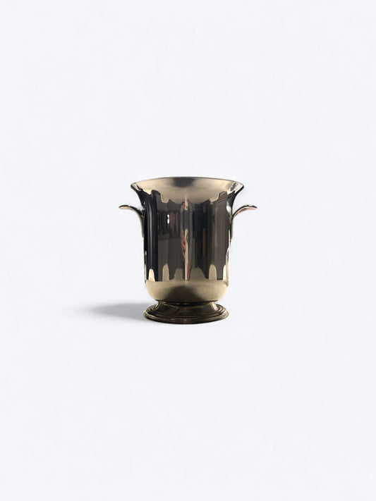 Retro Champagne Ijsemmer – Chroom & RVS (Jaren ‘70)