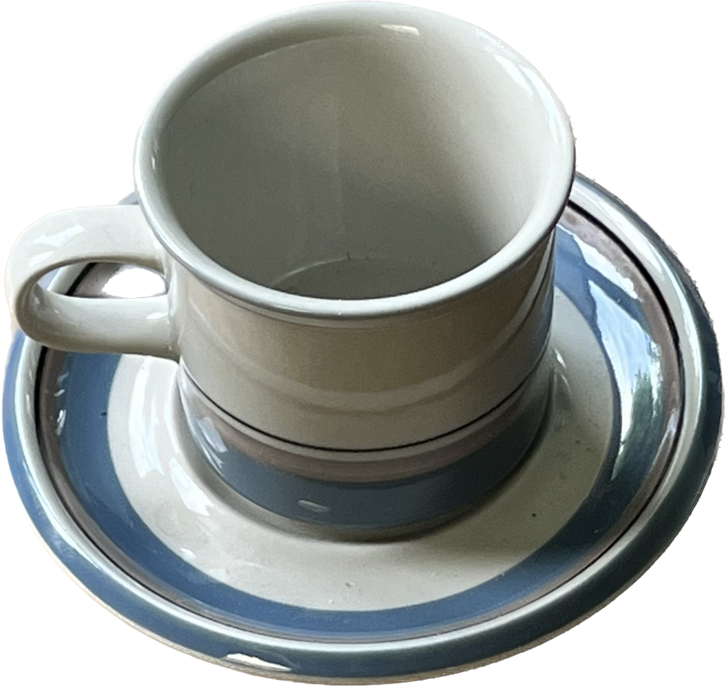 Arabia Uhtua koffiekop en schotel
