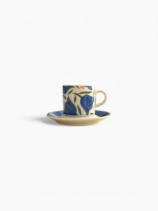 Arabia Balladi koffie kop en schotel