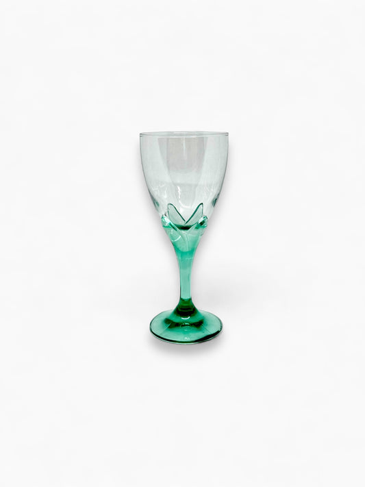 Bormioli Rocco Garda glas met groene voet